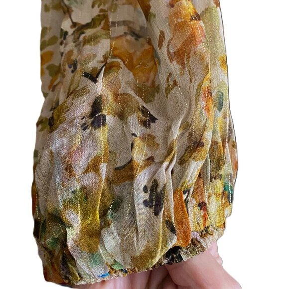 NWT Anthropologie Bl-nk London Sequin Tunic Top Blouse Anthropologie - Picture 9 of 16